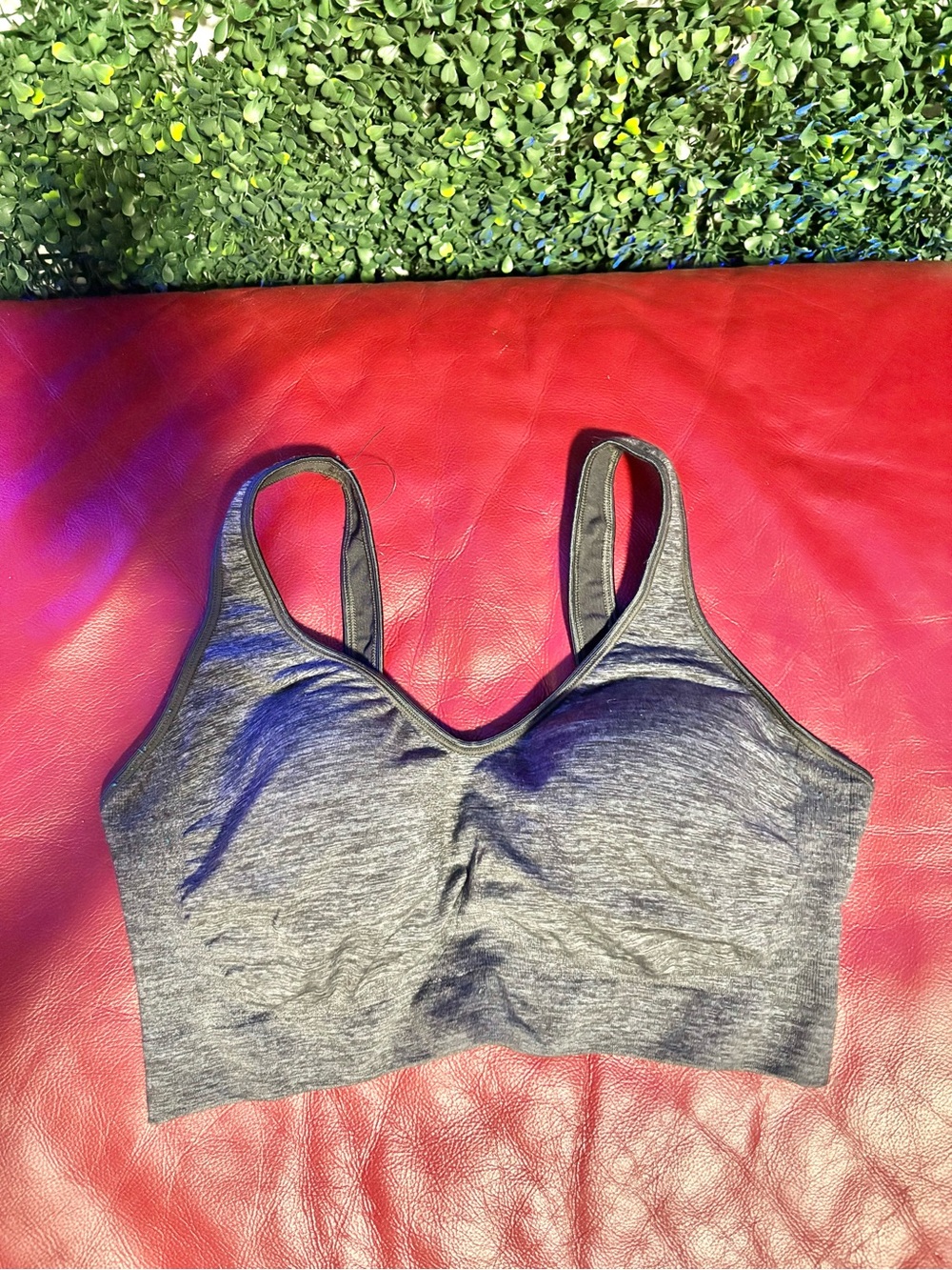 Seamless Gray Wireless Comfort Bralette